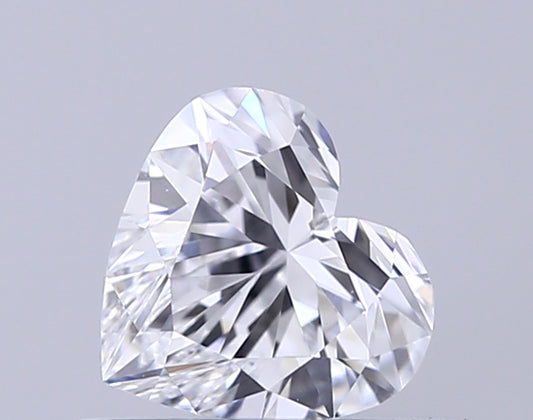 Elegant Of 0.53 CT Heart Shape D Color VS1 Clarity Lab Grown Diamond For New Check