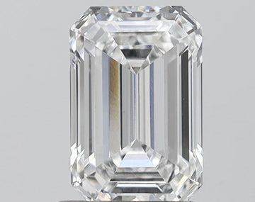 Elegant Of 1.59 CT Emerald Shape D Color VS1 Clarity Moissanite Diamond For One Wish