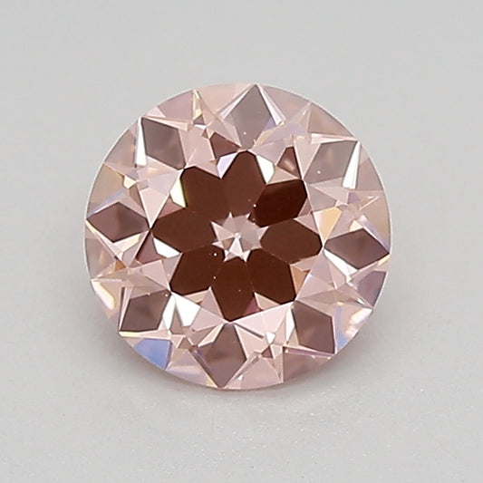 Eurocut 0.72ct Fancy Intense  Pink VVS2 Lab Grown Diamond