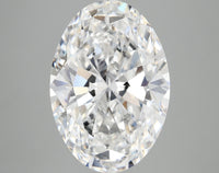 Excellent 5.10 CT Oval Shape D Color VS1 Clarity Lab Grown Diamond For Custom Ring