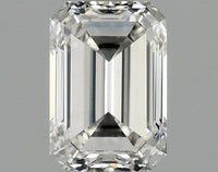 Excellent Emerald Shape H Color 1.17 CT VVS2 Clarity Moissanite Diamond For Surprise Ring