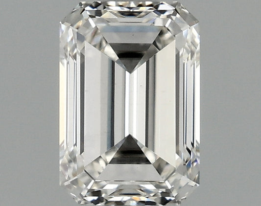 Excellent Emerald Shape H Color 1.17 CT VVS2 Clarity Moissanite Diamond For Surprise Ring