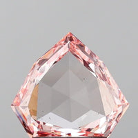 Fine 1.10 CT Rose Cut Shape Fancy Intense Pink Color VS2 Clarity Moissanite Diamond For Anniversary Ring