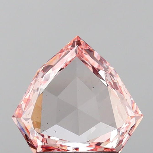 Fine 1.10 CT Rose Cut Shape Fancy Intense Pink Color VS2 Clarity Moissanite Diamond For Anniversary Ring