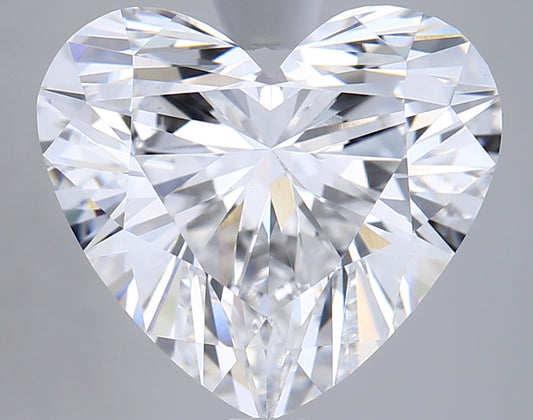 Fine Of 0.57 CT Heart Shape D Color VS1 Clarity Lab Grown Diamond For Calm Eyes