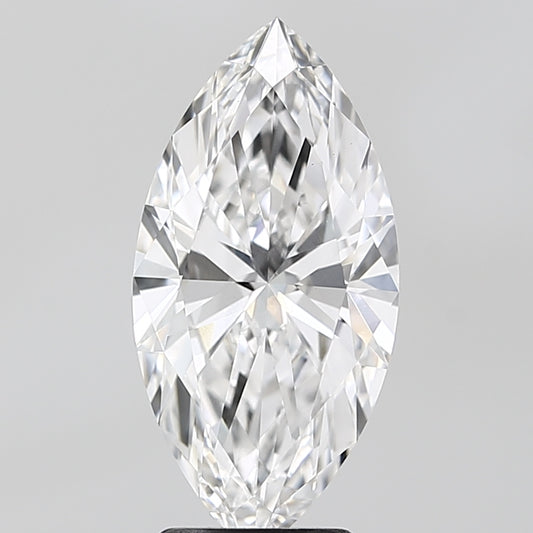Fine Of 2.07 CT Marquise Shape D Color VS1 Clarity Lab Grown Diamond For Someone