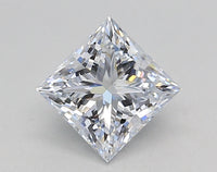 Great G Color VS1 Clarity 1.07 CT Princess Shape Moissanite Diamond For Birthday Ring