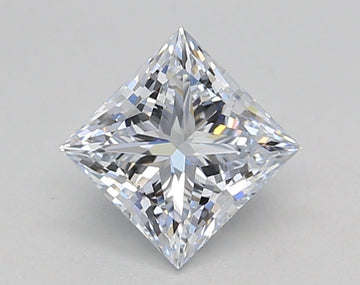 Great G Color VS1 Clarity 1.07 CT Princess Shape Moissanite Diamond For Birthday Ring