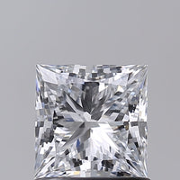 Hot Selling VVS2 Clarity 1.02 CT Princess Shape E Color Moissanite Diamond For Propose Ring