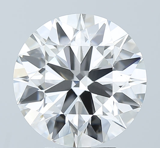 Hot Spelling 5.02 CT Round Shape D Color VS1 Clarity Lab Grown Diamond For This Moment