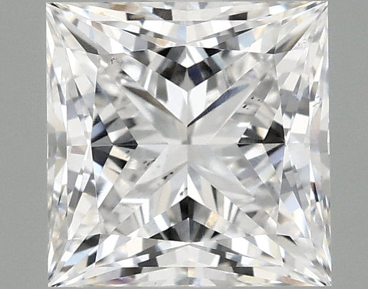 Latest 2.04 CT Princess Shape D Color VS2 Clarity Lab Grown Diamond For Warm Shadows