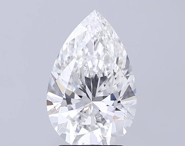 Latest 3.04 CT Pear Shape F Color VS1 Clarity Moissanite Diamond For One Tomorrow
