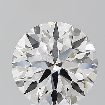 latest 3.06 CT Round Shape E Color VS1 Clarity Lab grown Diamond For Birthday Ring