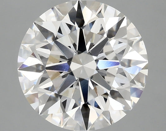 Latest 4.05 CT Round Shape F Color VS1 Clarity Lab Grown Diamond For Still Love