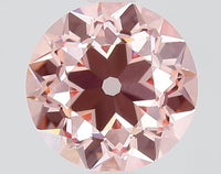 Luxury 1.83 CT Antique Shape Fancy Intense Pink Color VS2 Clarity Moissanite Diamond For Cocktail Ring