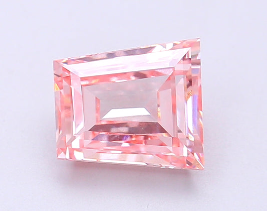 Luxury 2.25 CT Antique Shape Fancy Intense Pink Color VS1 Clarity Moissanite Diamond For Gift Ring
