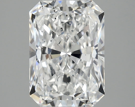 Luxury 2.58 CT Radiant Shape D Color SI1 Clarity Lab grown Diamond For Her Stillness