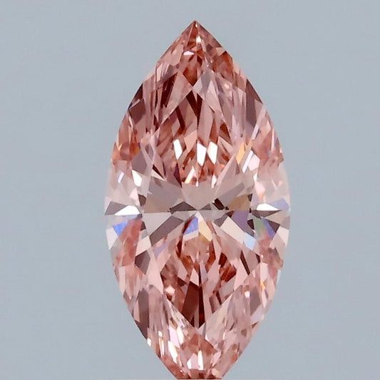 Marquise 0.89ct Fancy Vivid  Pink VS1 Lab Grown Diamond