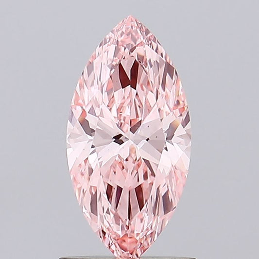 Marquise 1.06ct Fancy Vivid  Pink VS1 Lab Grown Diamond