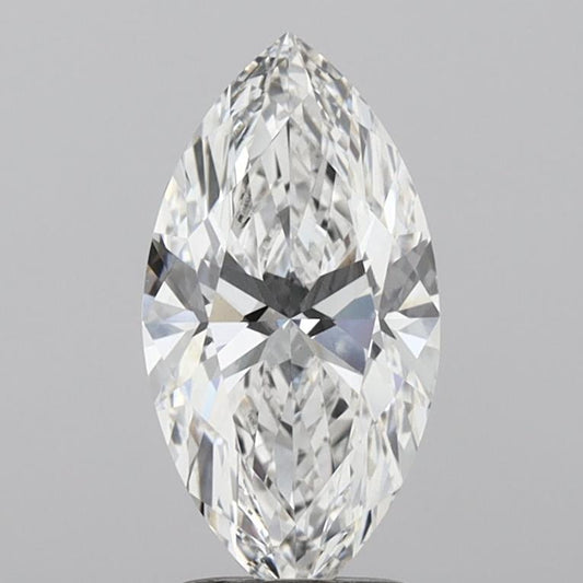 Marquise 2.06ct F VVS2 IGI Certified Lab Grown Diamond For Jewellery