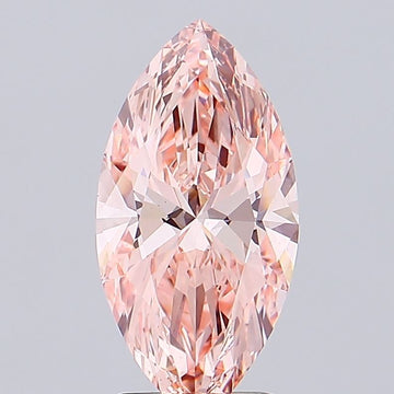 Marquise 2.60ct Fancy Intense  Pink VS1 Lab Grown Diamond