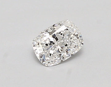 Minimalist 0.38 CT Cushion Shape D Color VVS2 Clarity Lab grown Diamond For her Ring