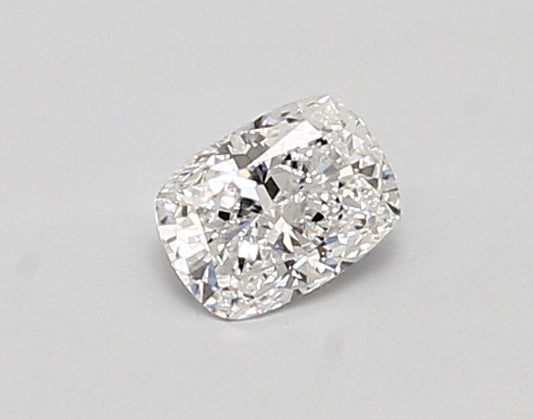 Minimalist 0.38 CT Cushion Shape D Color VVS2 Clarity Lab grown Diamond For her Ring