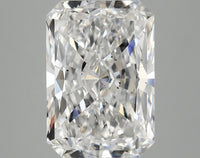 Minimalist 3.06 CT Radiant Shape E Color SI1 Clarity Lab grown Diamond For One Touch