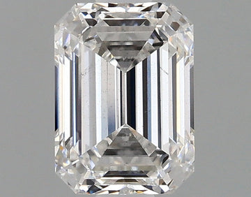 Minimalist D Color SI1 Clarity 1.33 CT Emerald Shape Moissanite Diamond For Her Ring