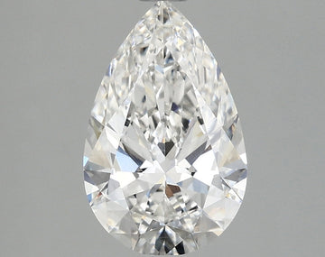 Noble Gleam: Vintage 2.02 CT Pear Moissanite Gemstone By ivevar