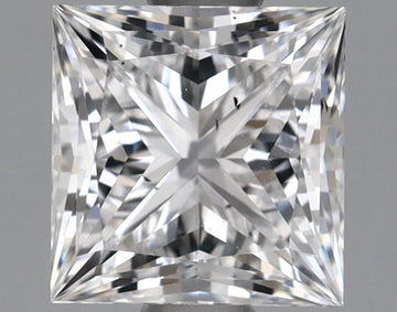 Perfect 1.01 CT Princess Shape D Color SI1 Clarity Moissanite Diamond For Cocktail Ring