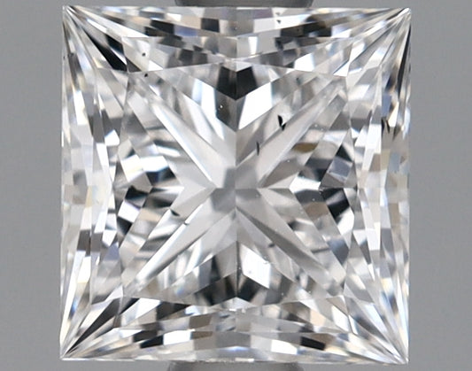 Perfect 1.01 CT Princess Shape D Color SI1 Clarity Moissanite Diamond For Cocktail Ring