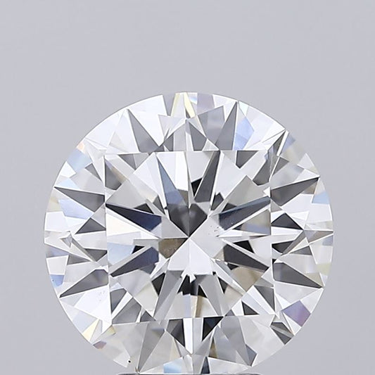 Perfect 5.00 CT Round Shape D Color VS1 Clarity Lab Grown Diamond For Slow Fire