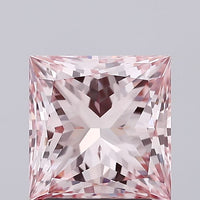 Princess 2.43ct Fancy Intense  Pink VVS2 Lab Grown Diamond