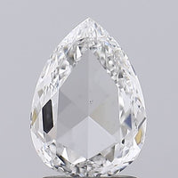 Rose Cut 1.07ct E VS2 Lab Grown Diamond For Custom Ring