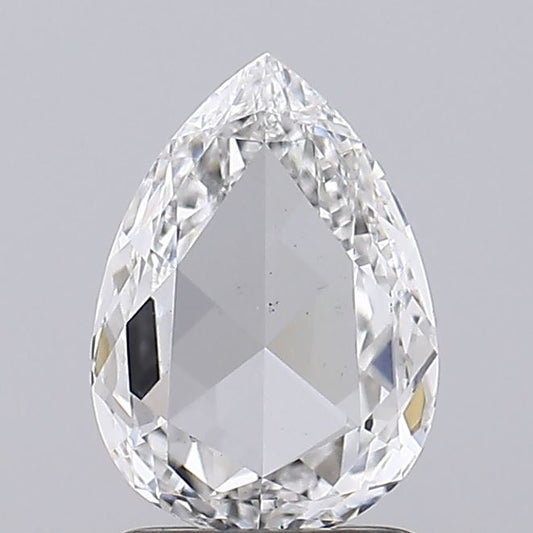 Rose Cut 1.07ct E VS2 Lab Grown Diamond For Custom Ring