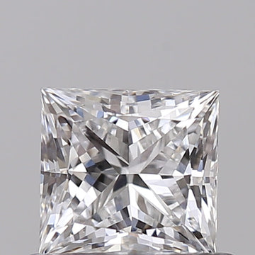 Shiny 0.70 CT Princess Shape E Color VVS2 Clarity Lab Grown Diamond For Blue Silence