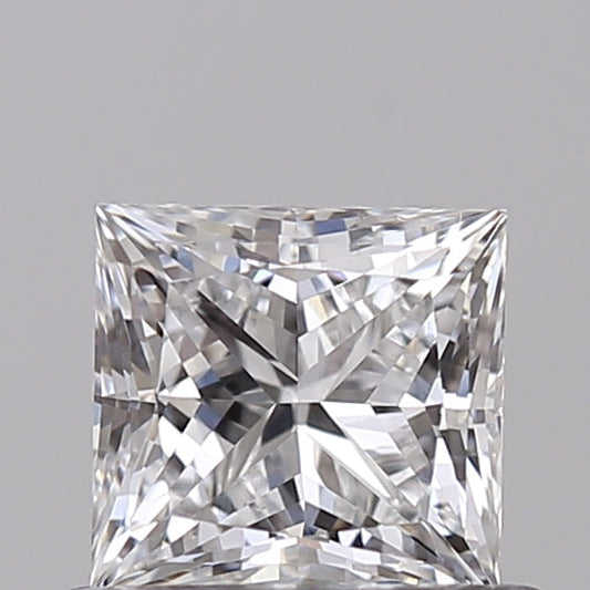 Shiny 0.70 CT Princess Shape E Color VVS2 Clarity Lab Grown Diamond For Blue Silence