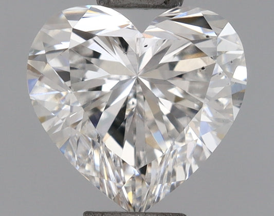 Shiny Heart Shape VS2 Clarity 1.02 CT E Color Lab grown Diamond For Engagement Ring