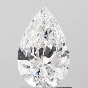 Shiny Of 0.90 CT Pear Shape E Color VS1 Clarity Moissanite Diamond For Wedding Ring