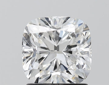 Sparkling VVS2 Clarity 1.54 CT Cushion Shape G Color Moissanite Diamond For Anniversary Ring