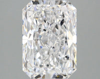 Stunning 1.90 CT Radiant Shape D Color SI1 Clarity Lab grown Diamond For That Day