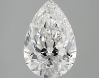 Stylish 2.03 CT Pear Shape D Color VS2 Clarity Moissanite Diamond For Birthday Ring