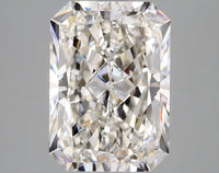 Stylish 3.02 CT Radiant Shape H Color VVS2 Clarity Moissanite Diamond For Engagement Ring