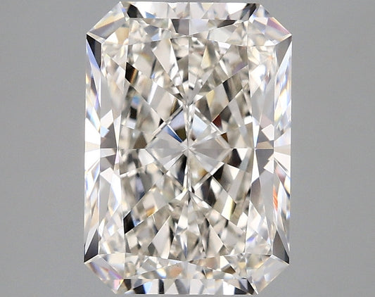 Stylish 3.02 CT Radiant Shape H Color VVS2 Clarity Moissanite Diamond For Engagement Ring