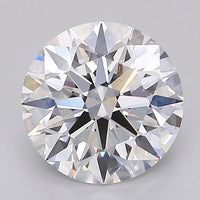 Stylish 3.02 CT Round Shape D Color VS2 Clarity Moissanite Diamond For Special One Ring
