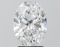 Stylish 3.25 CT Oval Shape D Color VVS1 Clarity Lab grown Diamond For Still Love