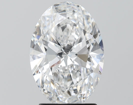 Stylish 3.25 CT Oval Shape D Color VVS1 Clarity Lab grown Diamond For Still Love