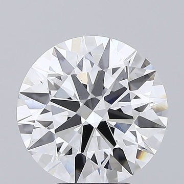 Stylish 4.03 CT Round Shape F Color VS1 Clarity Lab Grown Diamond For New Light