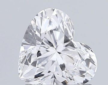 Stylish E Color VS1 Clarity 1.09 CT Heart Shape Lab grown Diamond For special one Ring